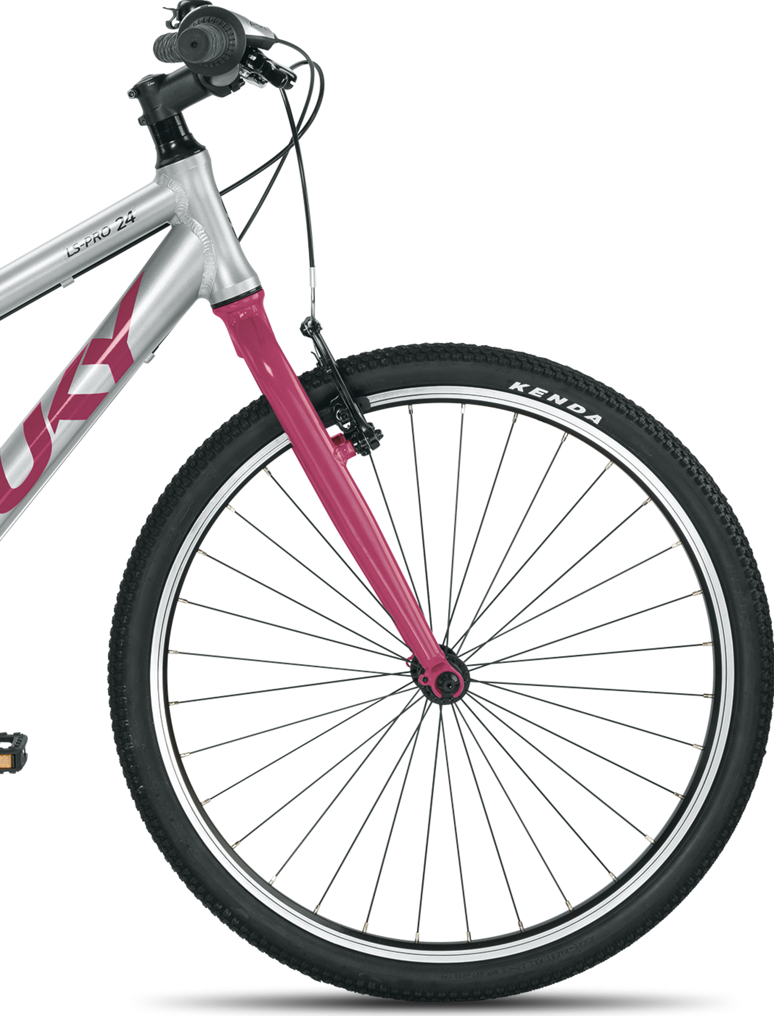 Puky LS-PRO 24" 8-versnelling silver-berry 8+