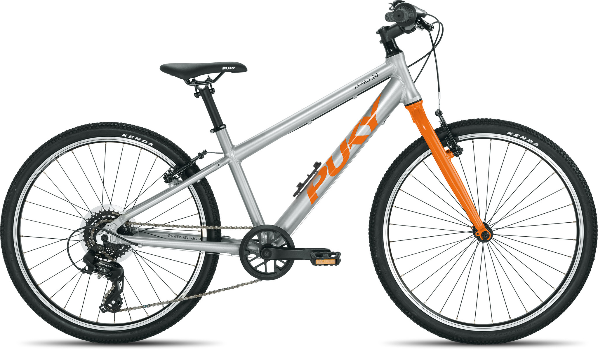 Puky LS-PRO 24" 8-versnelling silver-orange 8+