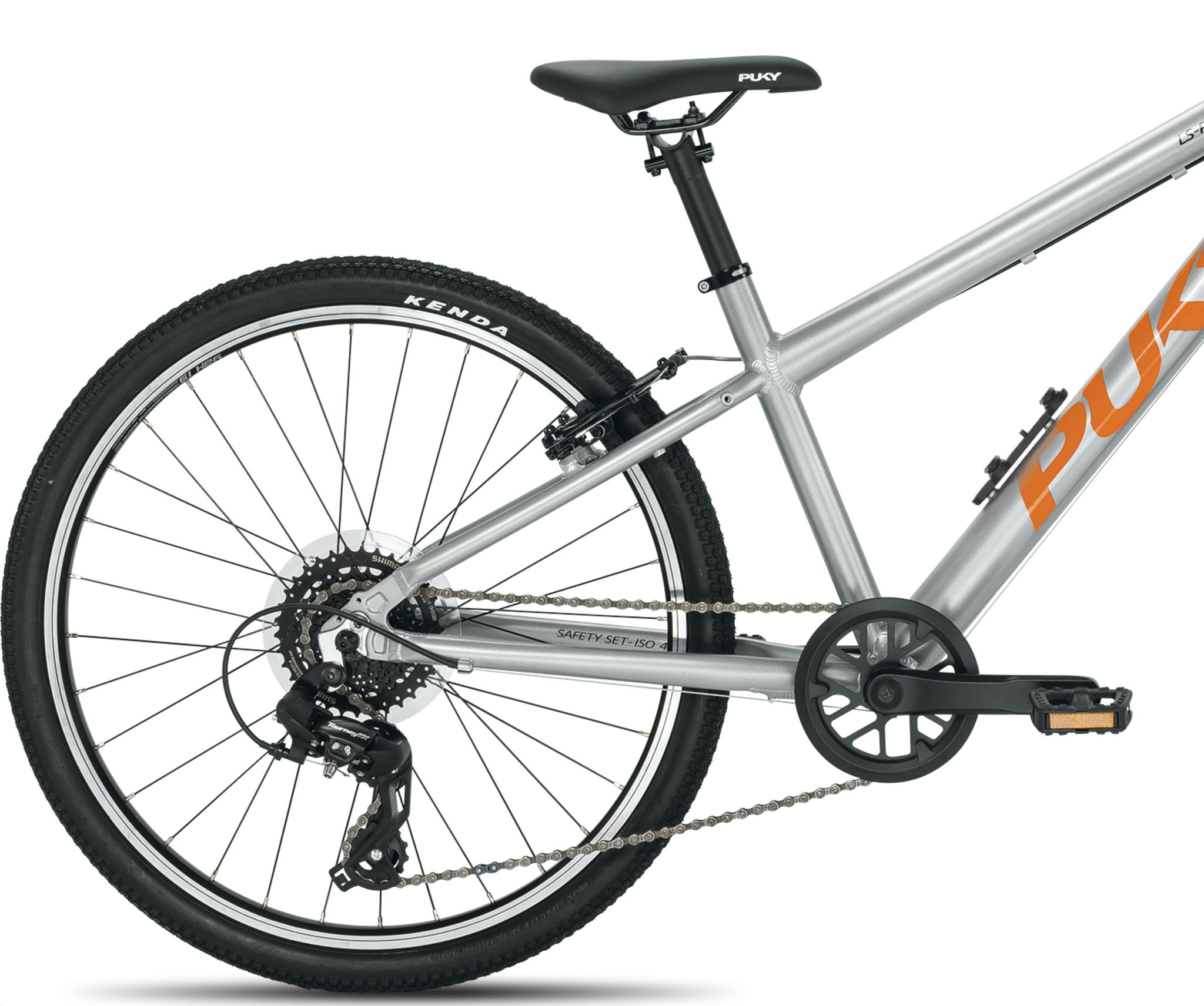 Puky LS-PRO 24" 8-versnelling silver-orange 8+
