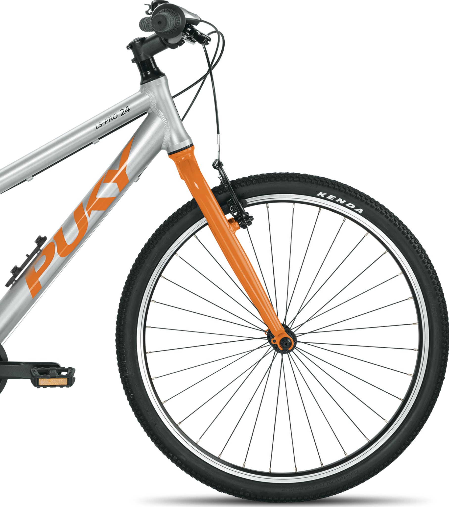Puky LS-PRO 24" 8-versnelling silver-orange 8+