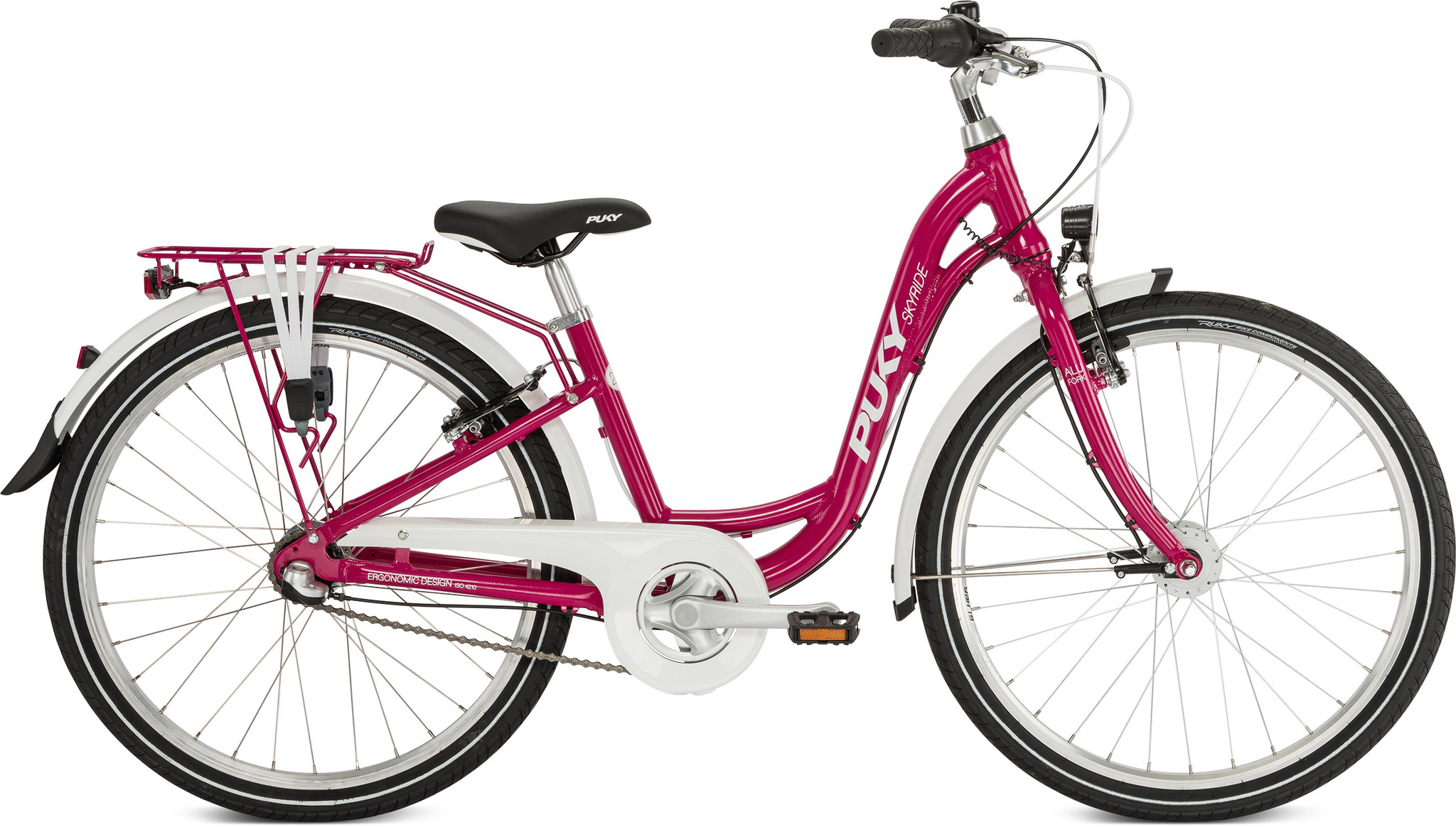 Puky Skyride 24" 3 speed Berry 8+