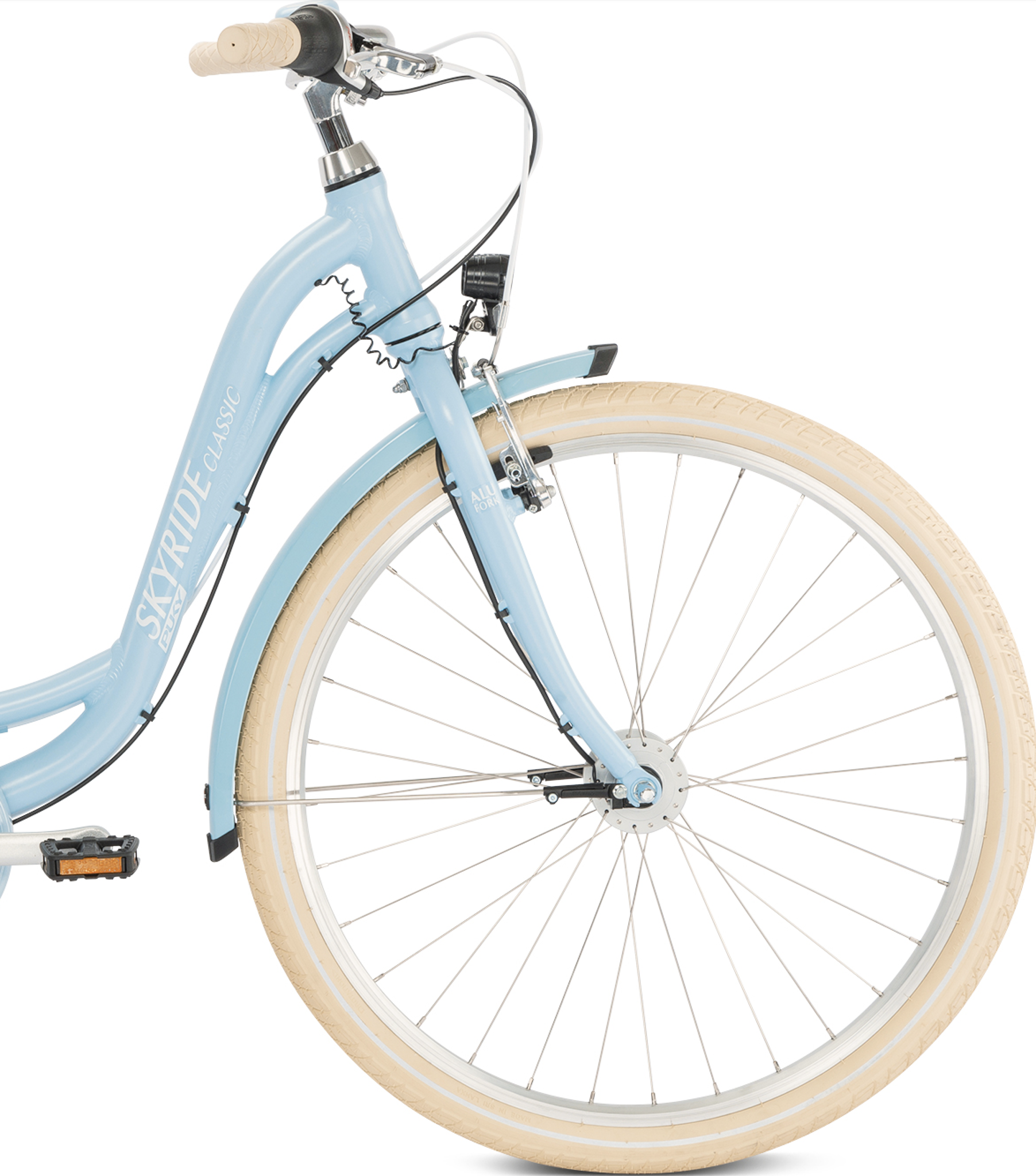 Puky Skyride ALU Light 26" 7 speed hemelblauw Classic 10+