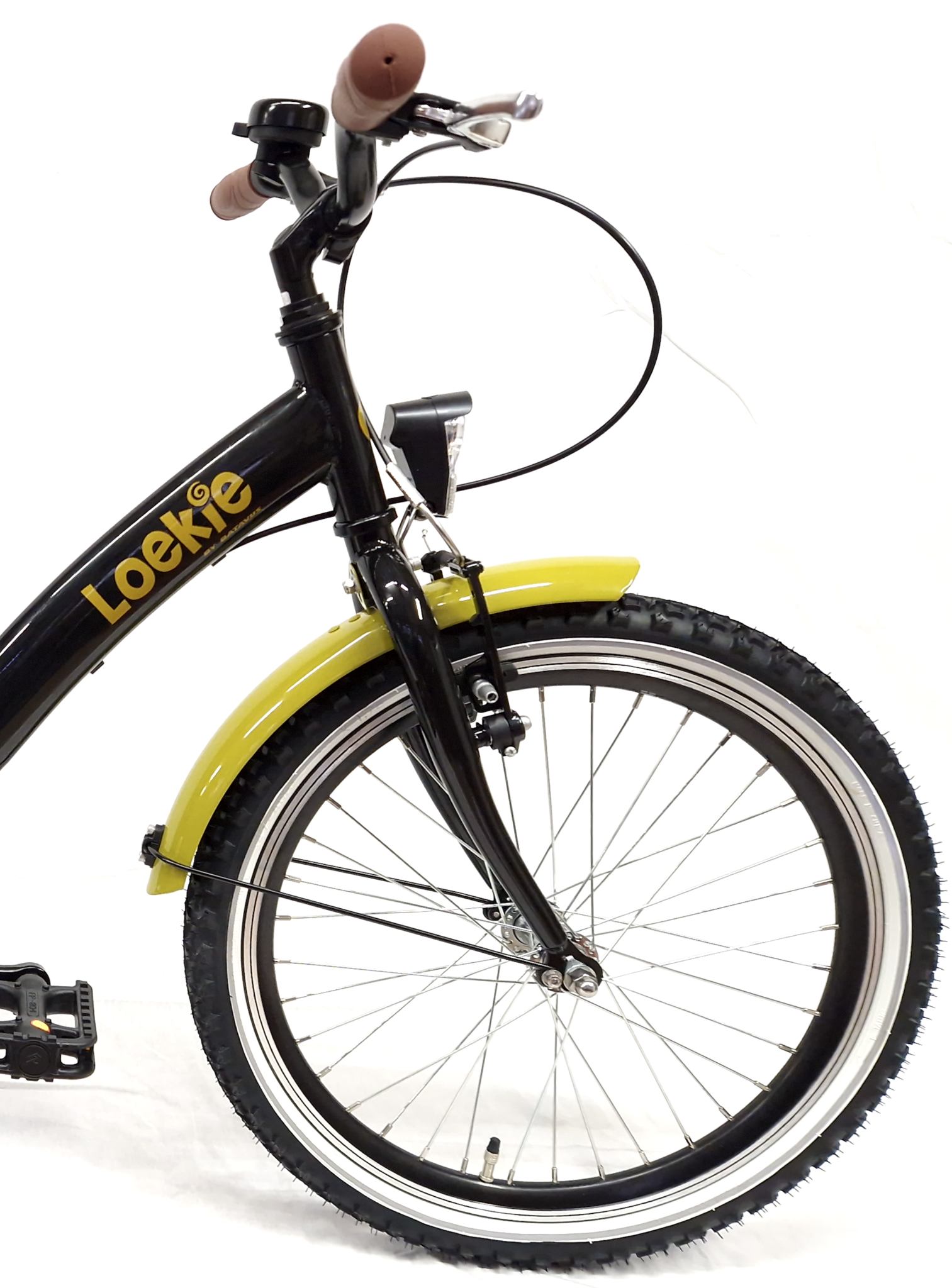 Loekie Superstar meisjesfiets 20" zwart 6+