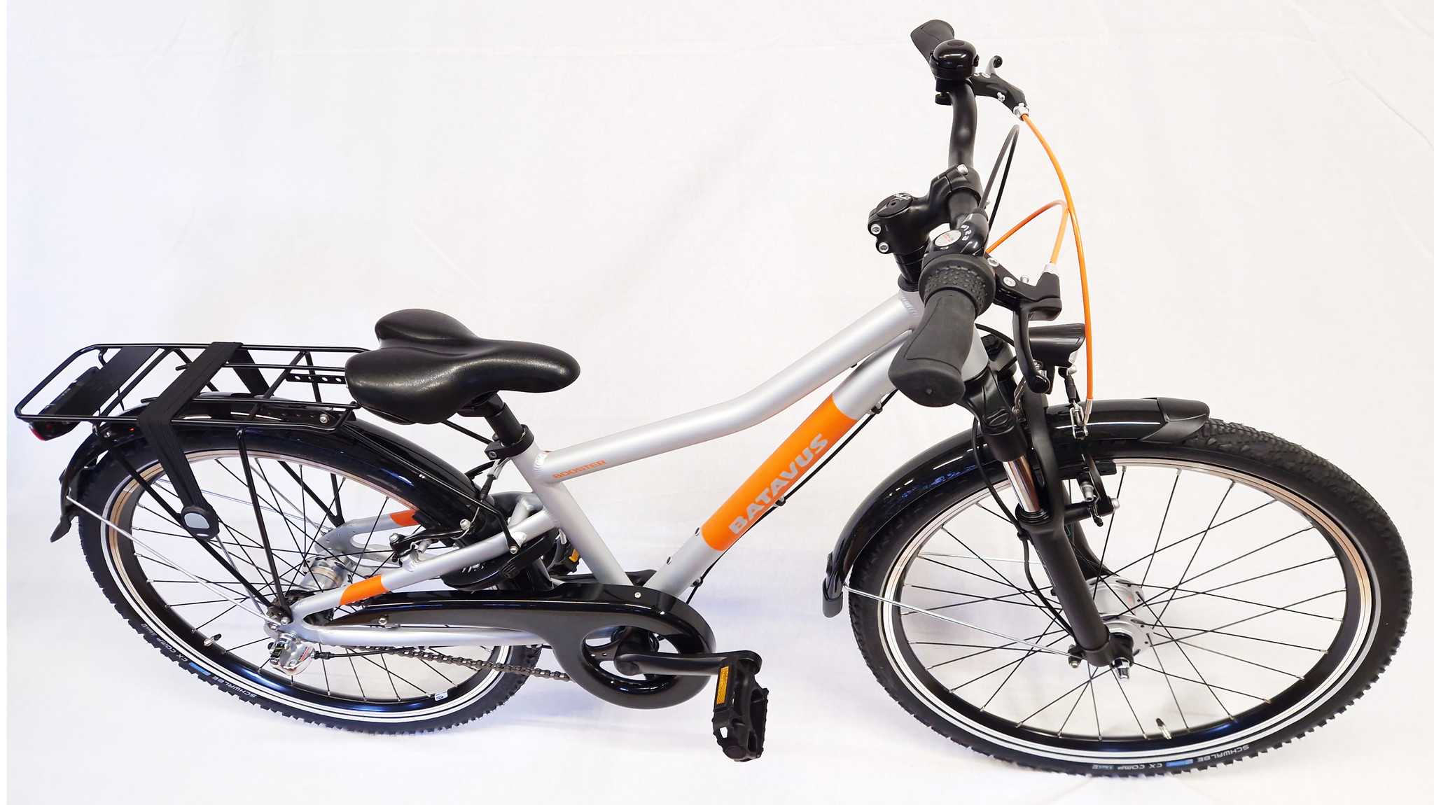Batavus Booster 3-Speed jongensfiets 24" Gray-metallic 8+