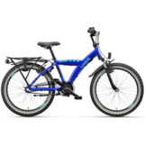 Loekie Snake jongensfiets 22" 3-speed Cobalt Blauw 6+