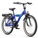 Loekie Snake jongensfiets 22" 3-speed Cobalt Blauw 6+