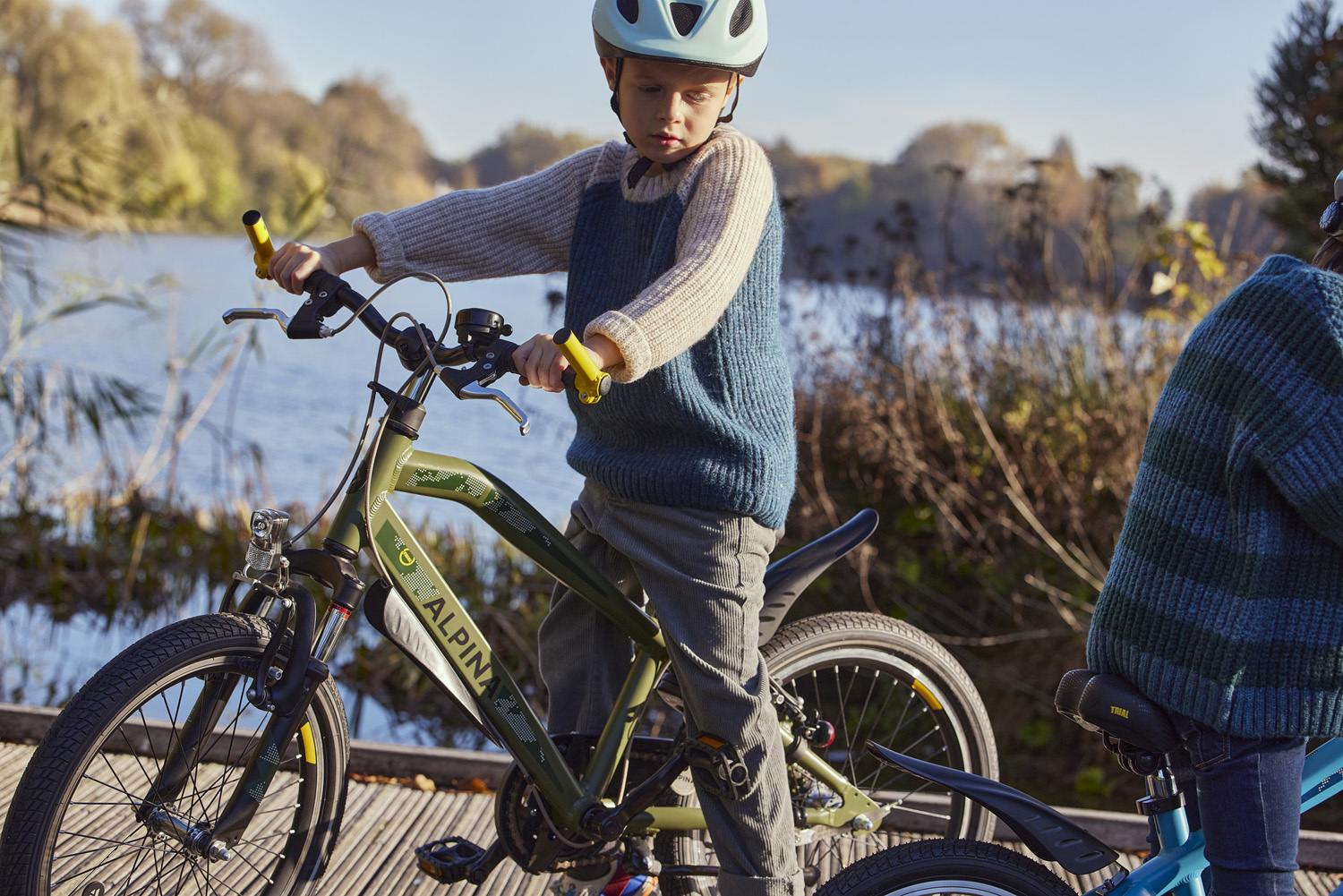 Showroom model - Alpina Trial jongensfiets 20" Survival Green Matt 6+