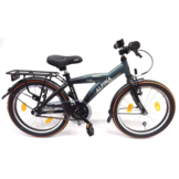 Alpina Yabber jongensfiets 18" Pine Green Matt - Vivid Black Matt 5+