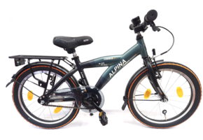 Alpina Yabber jongensfiets 18" Pine Green Matt 5+