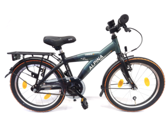 Alpina Yabber jongensfiets 18" Pine Green Matt 5+