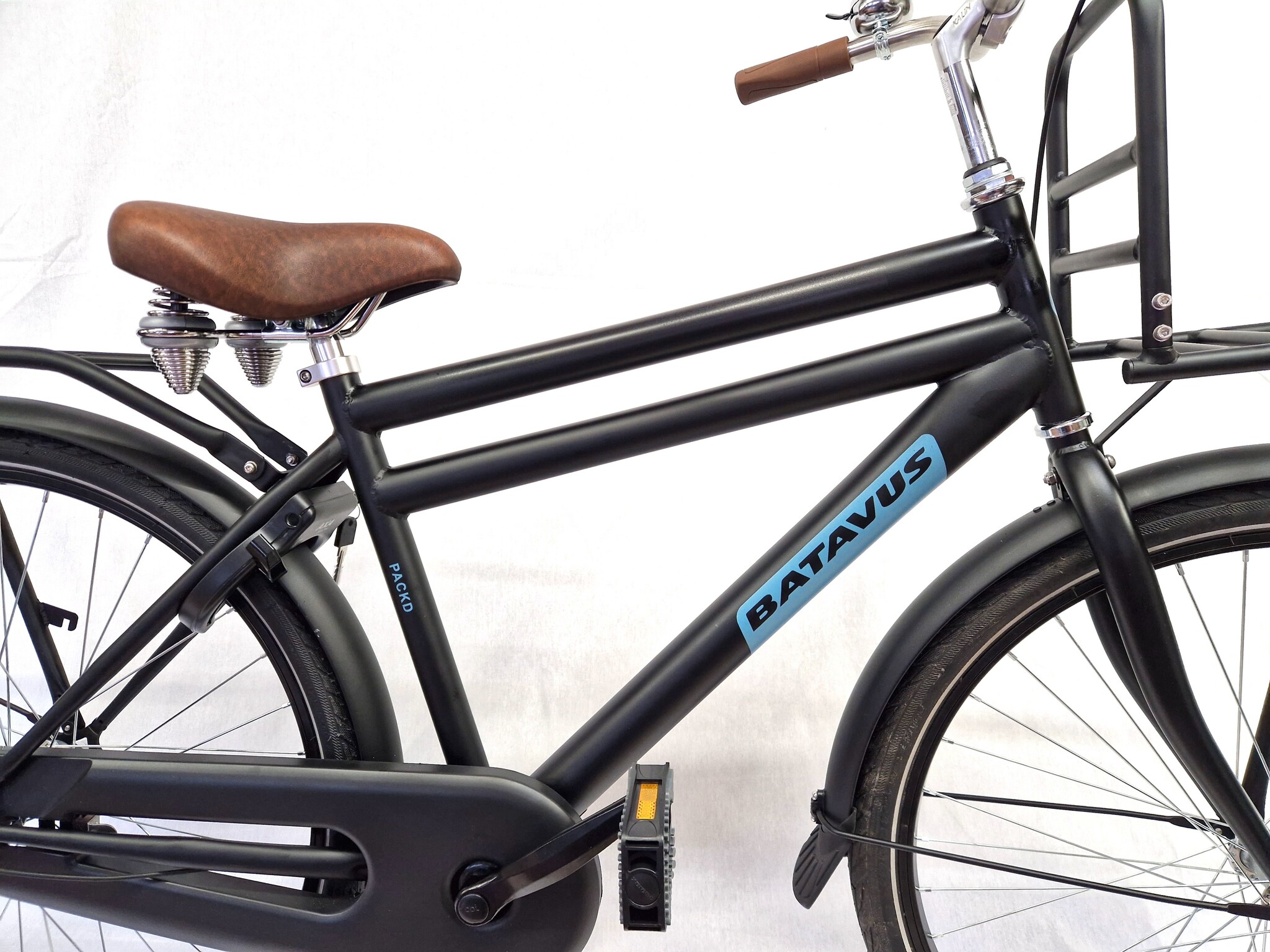 Batavus PACKD Kids jongensfiets 24" 3-speed Zwart Mat 8+