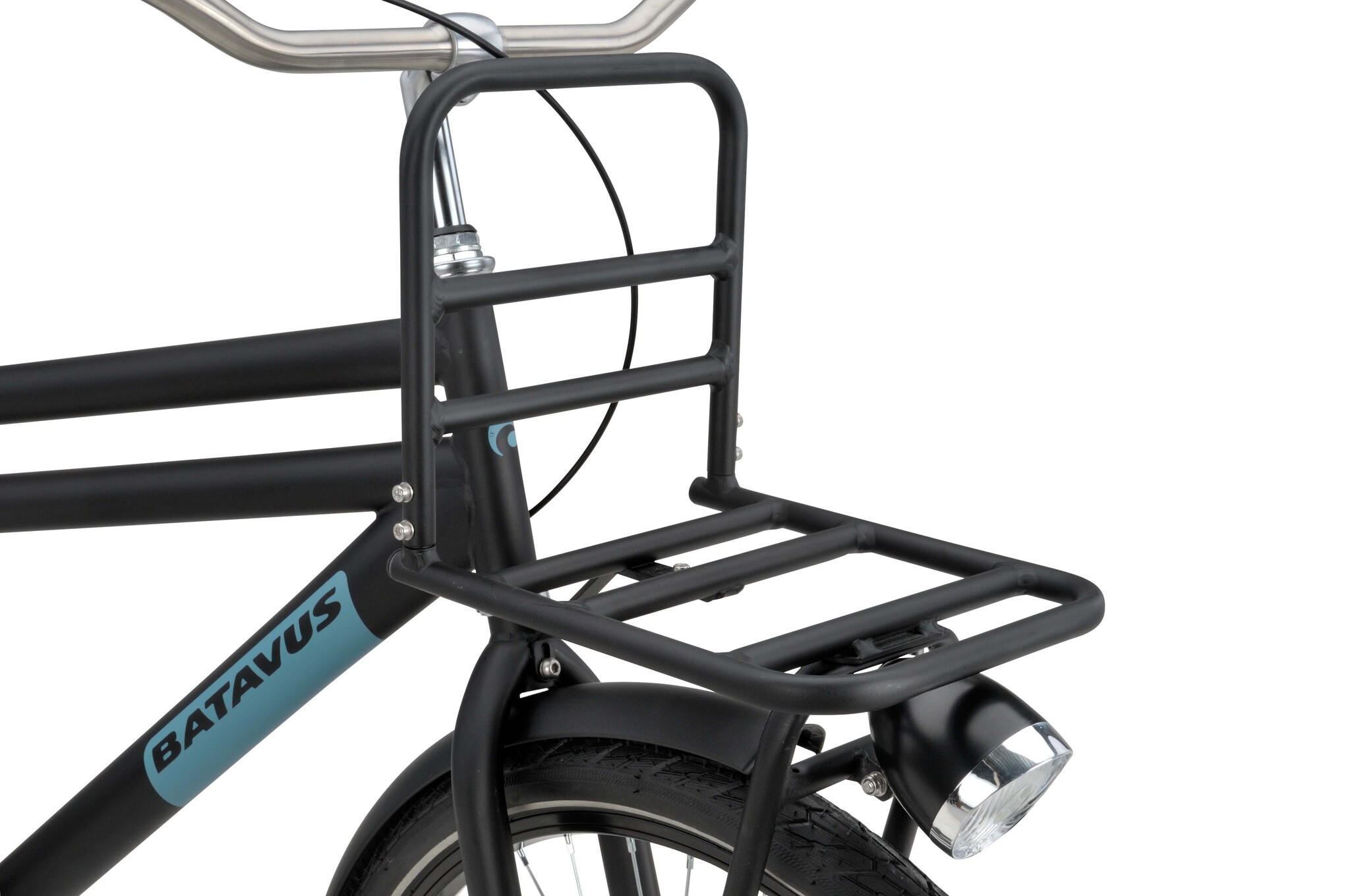 Batavus PACKD Kids jongensfiets 24" 3-speed Zwart Mat 8+