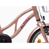 Alpina Ocean 16" Meisjesfiets Misty Pink Matt 4+