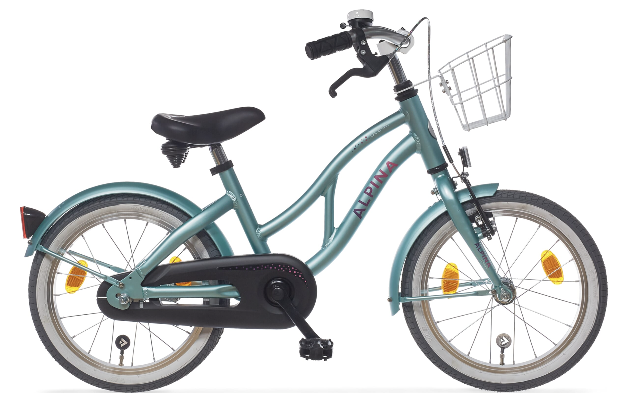 Alpina Ocean 16" Meisjesfiets Soft Green Matt 4+