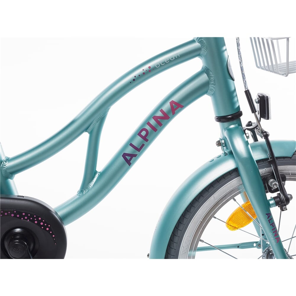 Alpina Ocean 16" Meisjesfiets Soft Green Matt 4+