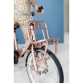 Alpina Clubb meisjesfiets met voordrager 20" Rose Gold Matt 6+