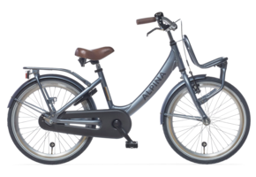 Alpina Clubb meisjesfiets met voordrager 20" Satin Blue Matt 6+