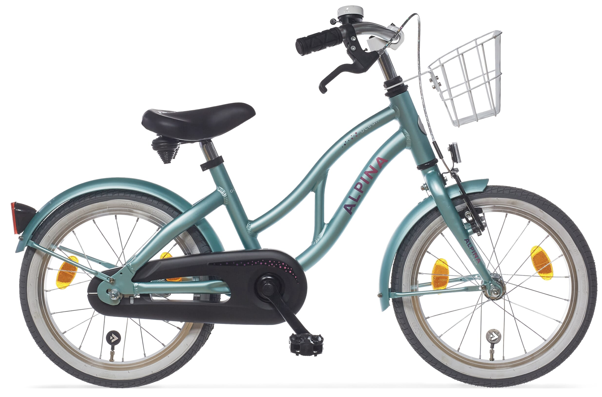 Alpina Ocean 18" Meisjesfiets Soft Green Matt 5+