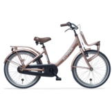 Alpina Clubb meisjesfiets met voordrager 22" Rose Gold Matt 6+