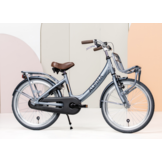 Alpina Clubb meisjesfiets met voordrager 22" Satin Blue Matt 6+