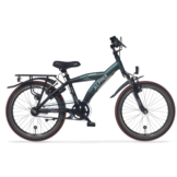 Alpina Yabber jongensfiets 20" Pine Green Matt - Vivid Black Matt 6+