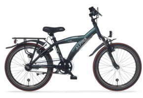 Alpina Yabber jongensfiets 20" Pine Green - Black 6+