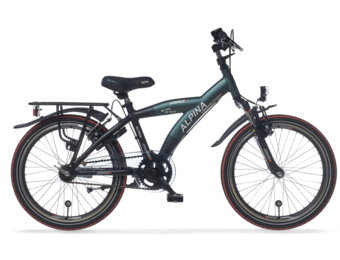 Alpina Yabber jongensfiets 20" Pine Green - Black 6+