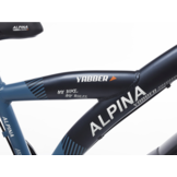Alpina Yabber jongensfiets 22" Stone Blue Matt - Navy Blue Matt 6+