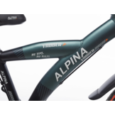 Alpina Yabber jongensfiets 22" Pine Green Matt - Vivid Black Matt 6+