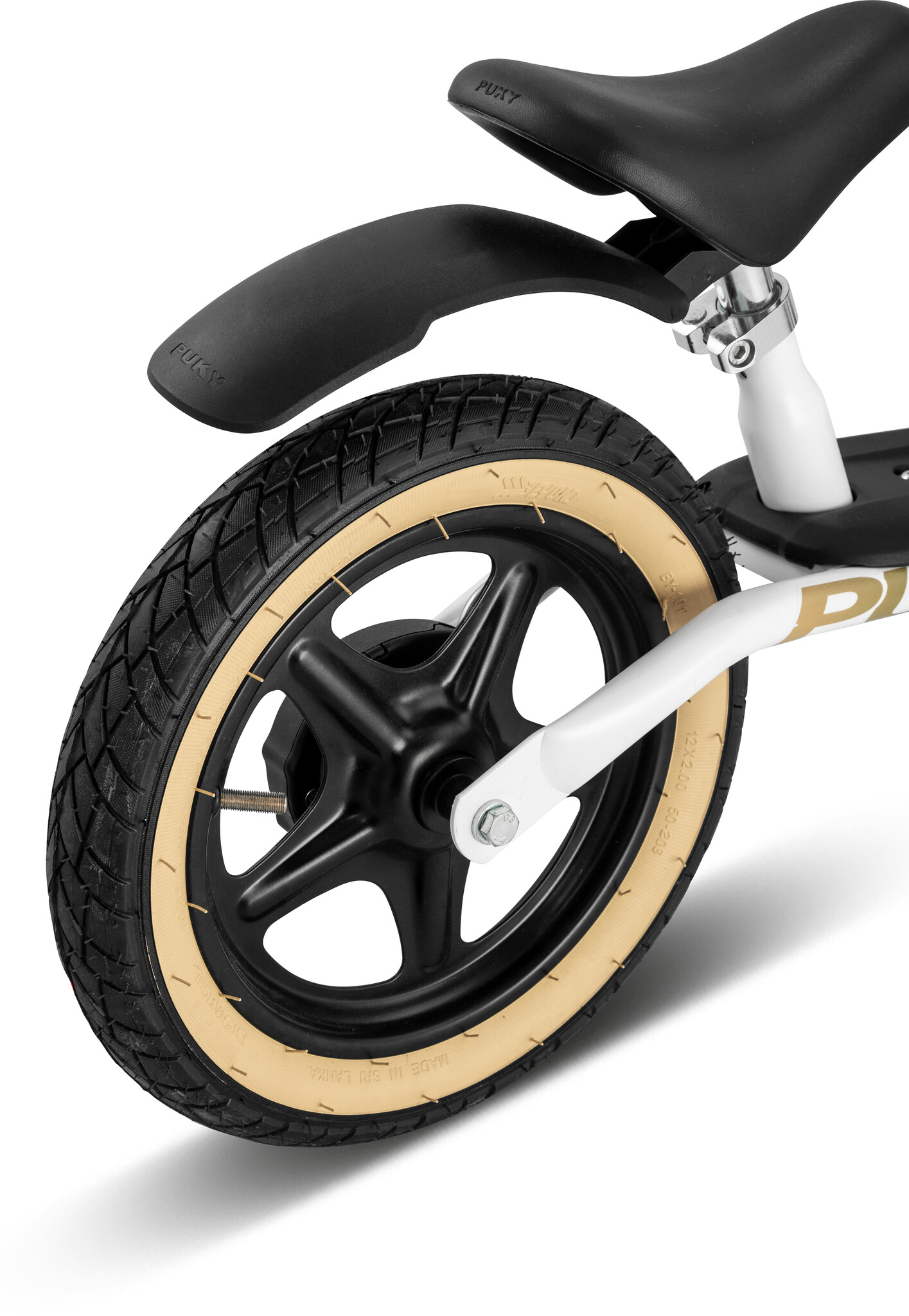 Showroom model - Puky loopfiets met handrem Supermoto Wit 2,5+