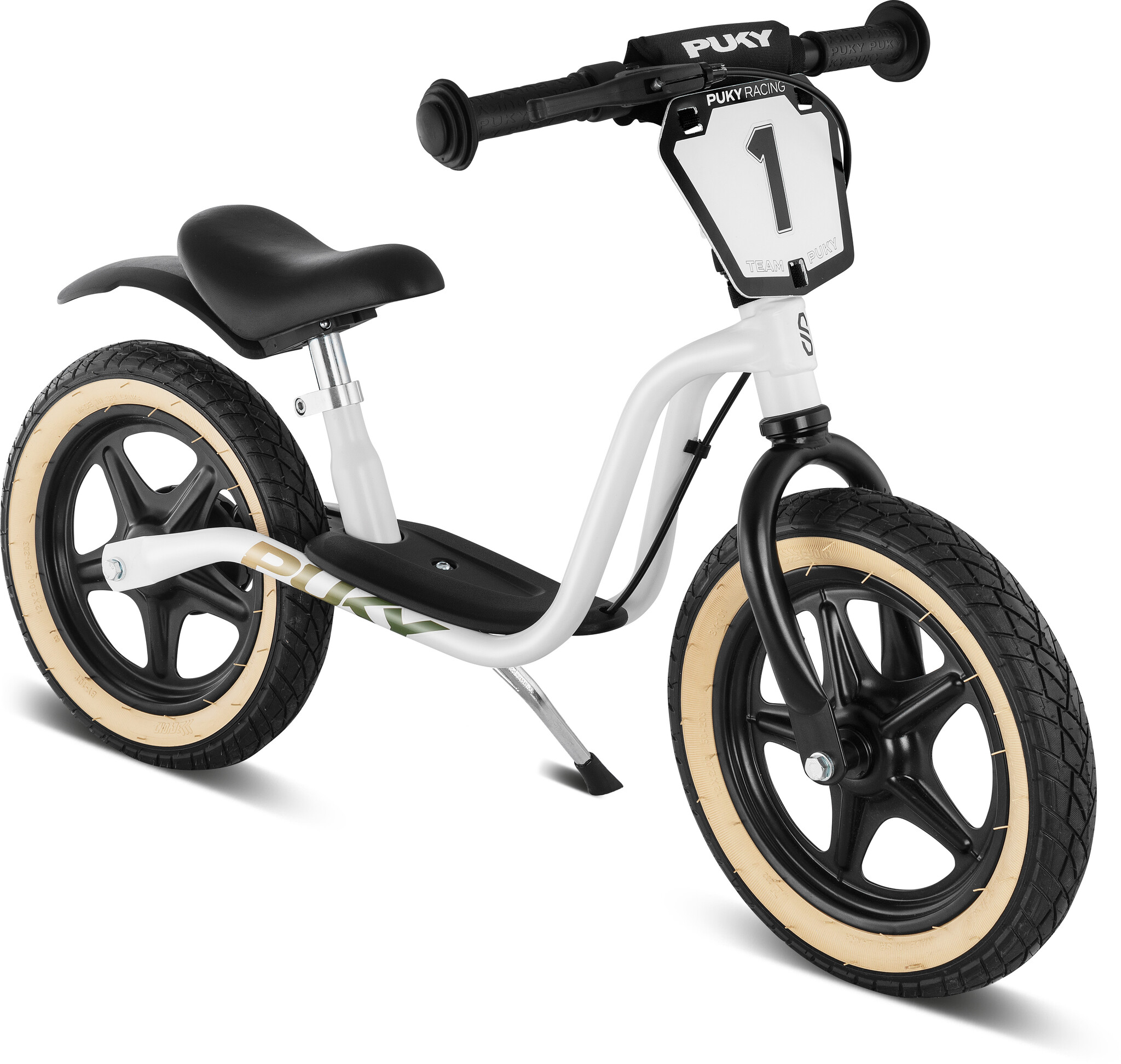 Showroom model - Puky loopfiets met handrem Supermoto Wit 2,5+