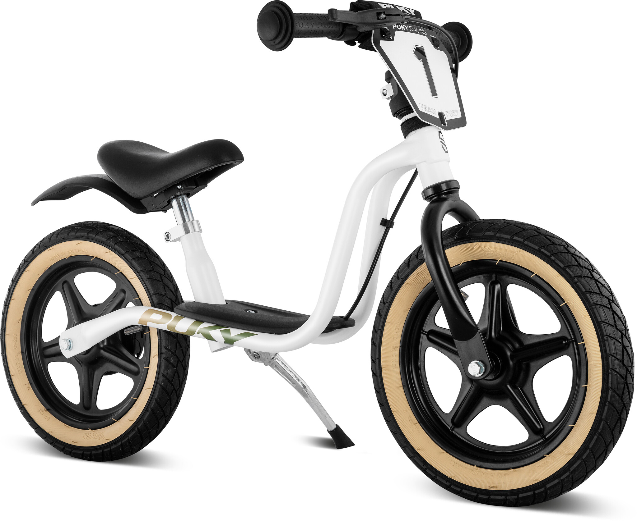 Showroom model - Puky loopfiets met handrem Supermoto Wit 2,5+