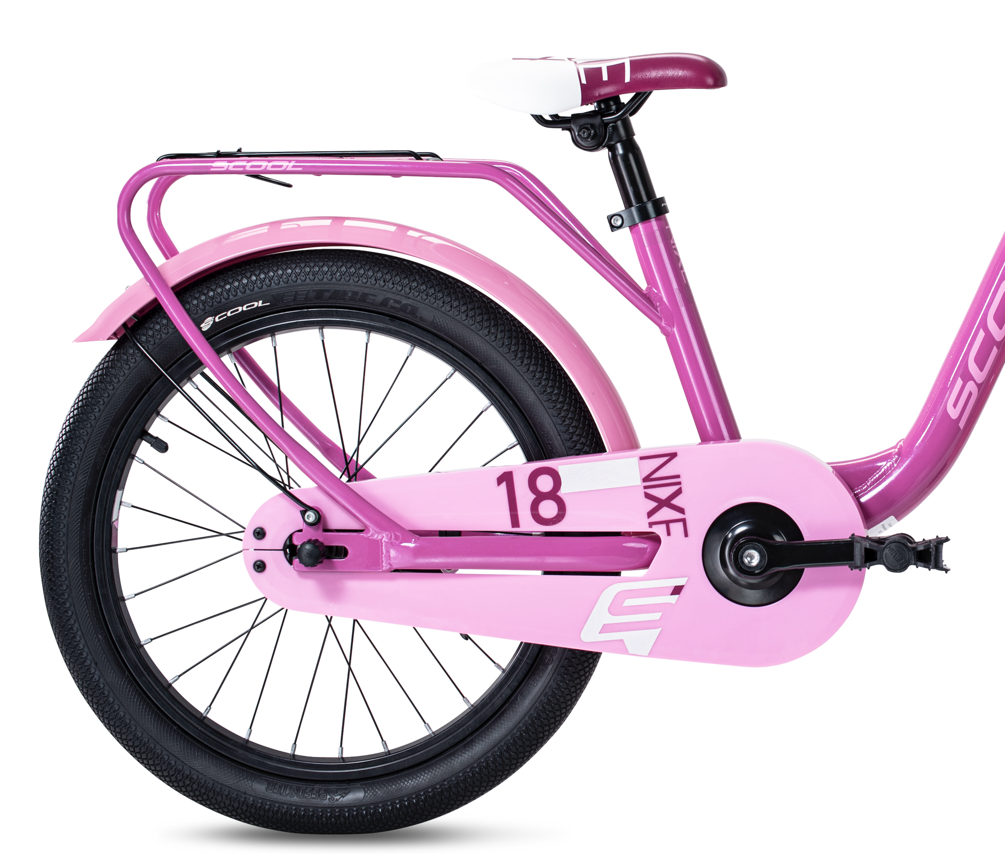 S'COOL niXe 18" Alu Pink - Baby Pink 5+