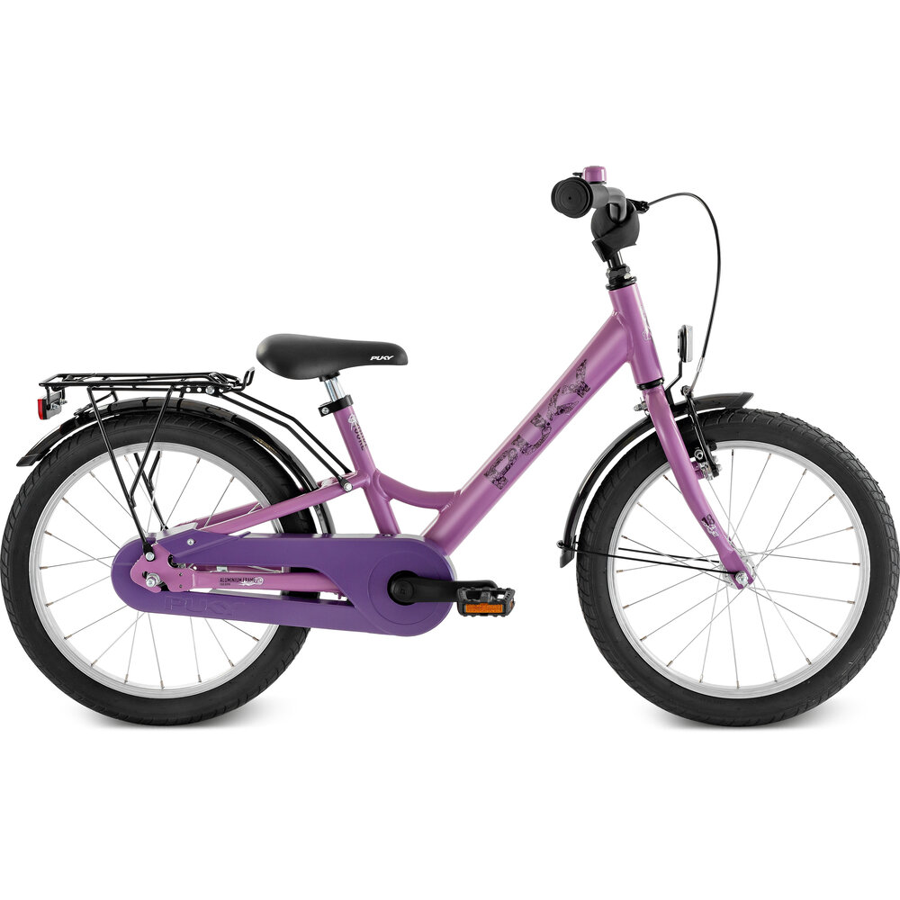 Puky 18" YOUKE aluminium Perky-Purple 5+ - Kinderfietsshop.nl