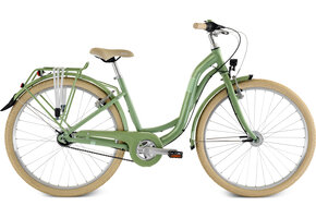 Puky Skyride ALU Light 26" 7 speed Retro Groen Classic 10+
