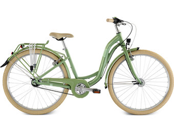 Puky Skyride ALU Light 26" 7 speed Retro Groen Classic 10+