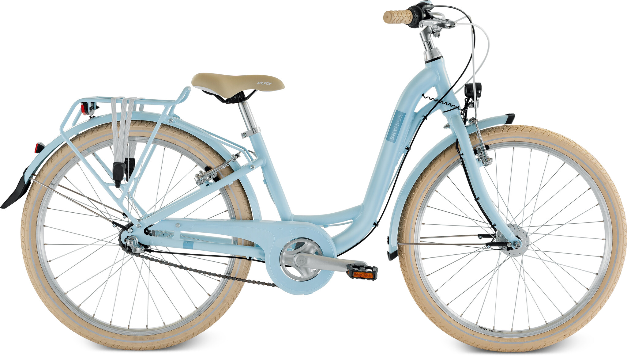 Puky Skyride 24" 3 speed retro blauw Classic 8+