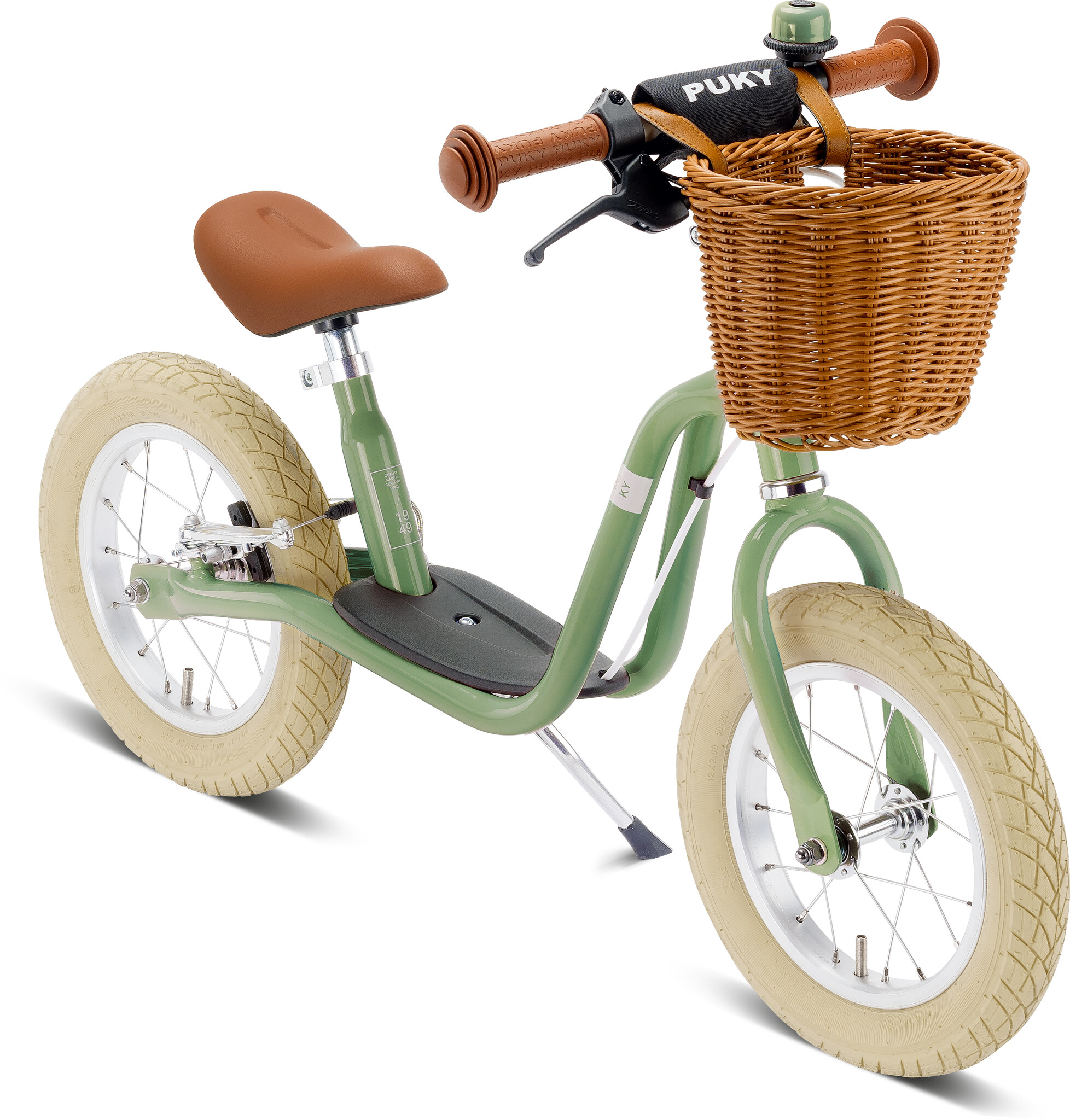 Puky loopfiets XL CLASSIC retro groen 3+