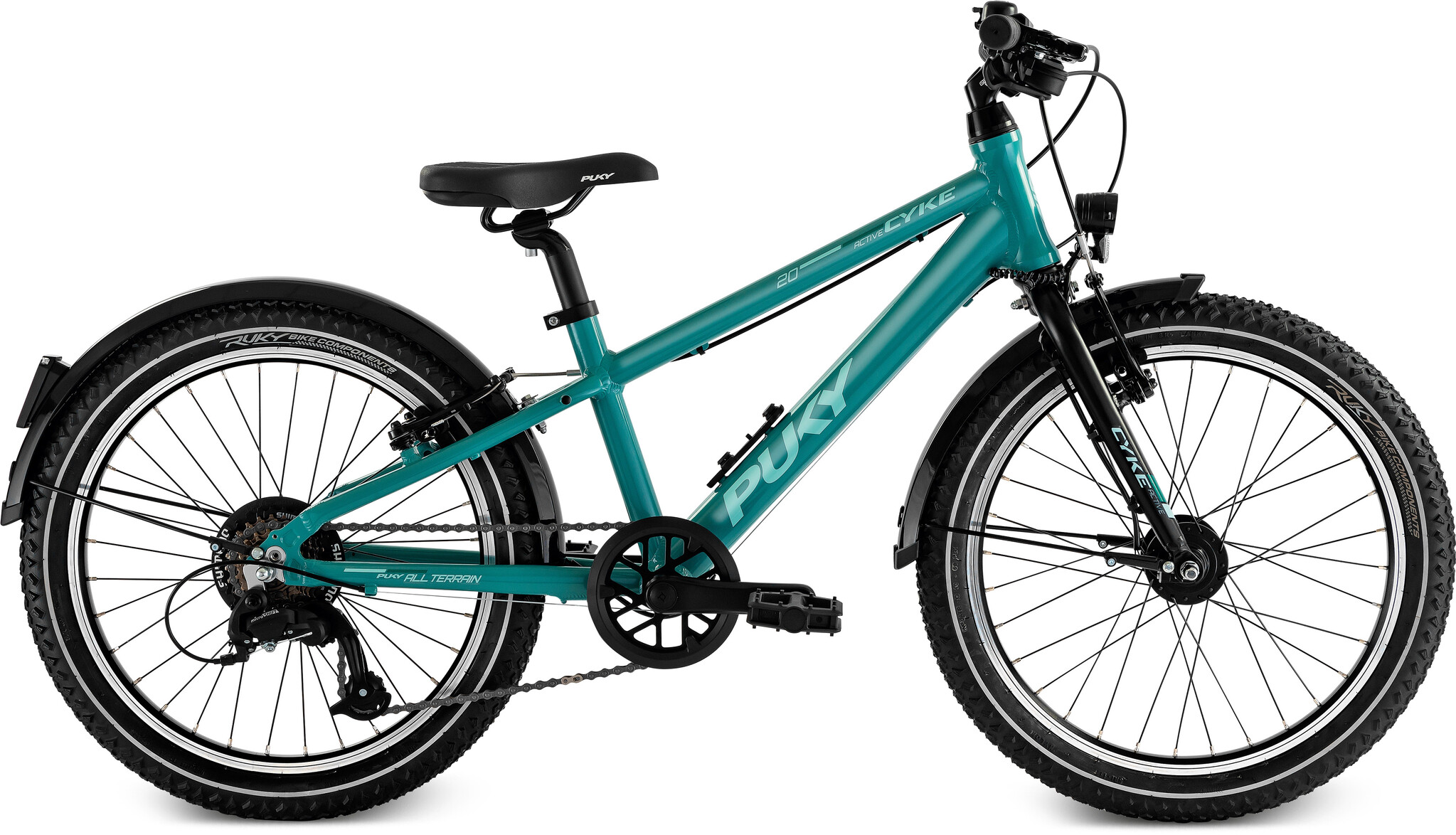 Puky CYKE Active 20" 7-versnelling Turquoise Black 6+