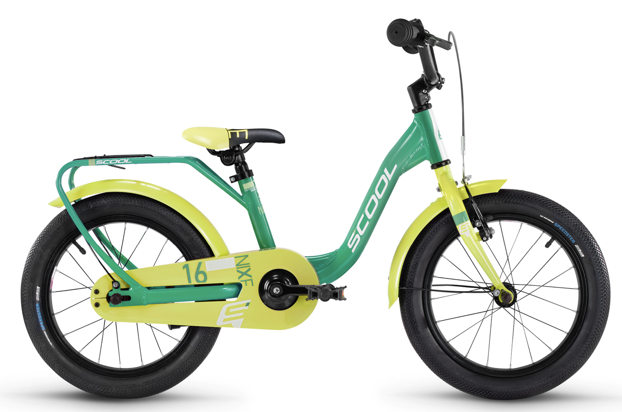 S'COOL niXe 16" Green - Lime 4+