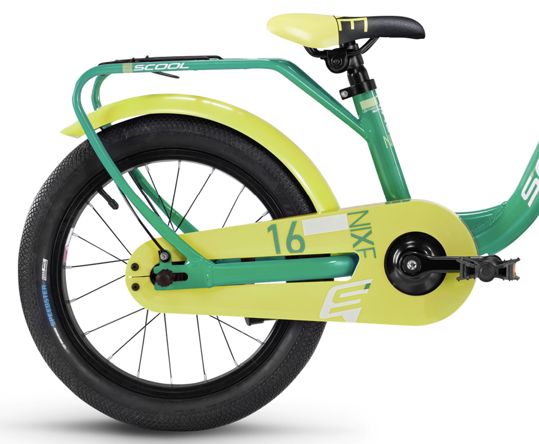 S'COOL niXe 16" Green - Lime 4+