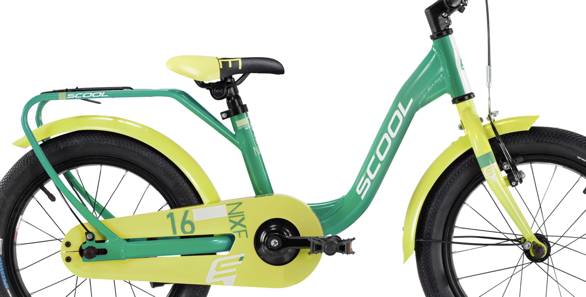 S'COOL niXe 16" Green - Lime 4+