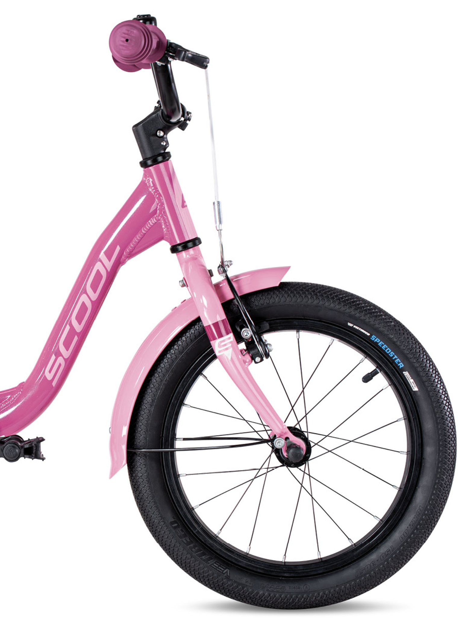 S'COOL niXe 16" Pink - Baby Pink 4+