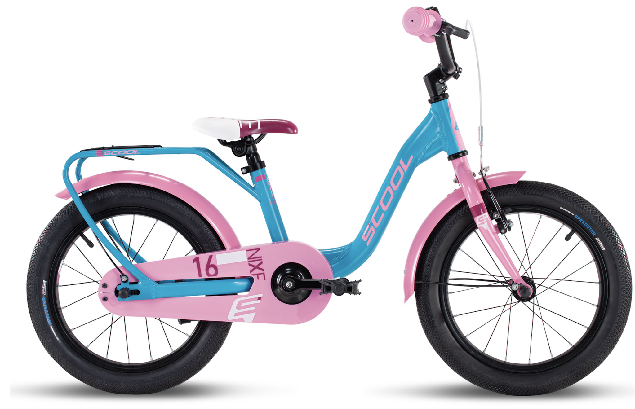 S'COOL niXe 16" Ocean - Pink 4+