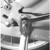 Puky zijwieltjes 14" - 16" en 18" voor aluminium Puky fietsen