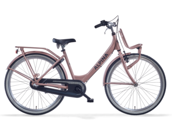Alpina Clubb meisjesfiets 24" 3 versnellingen Desert Pink Matt 8+
