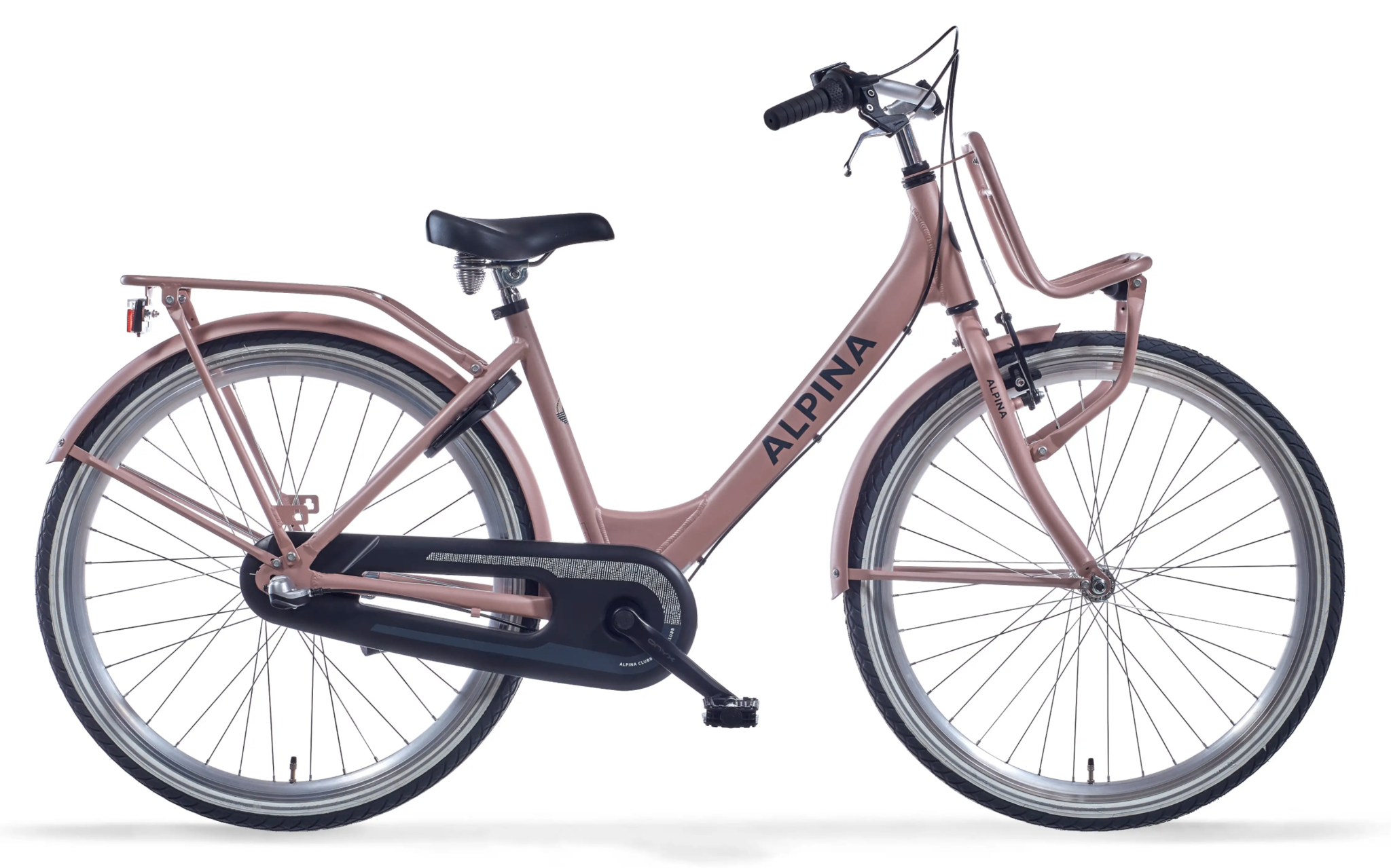 Alpina Clubb meisjesfiets 24" 3 versnellingen Desert Pink Matt 8+