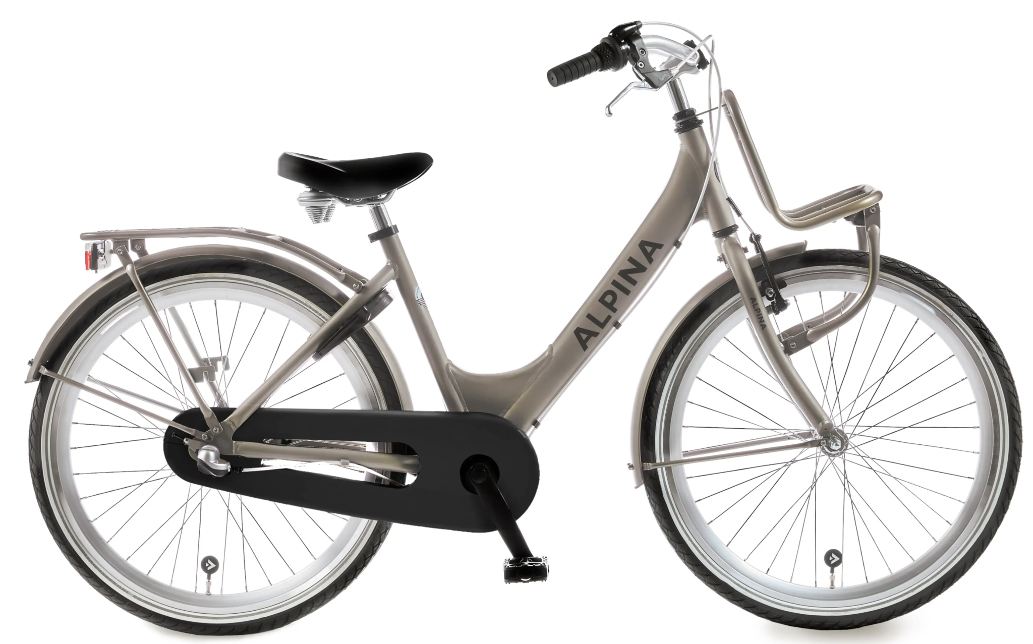 Alpina Clubb meisjesfiets 26" 3 versnellingen Vintage Gold Matt 10+