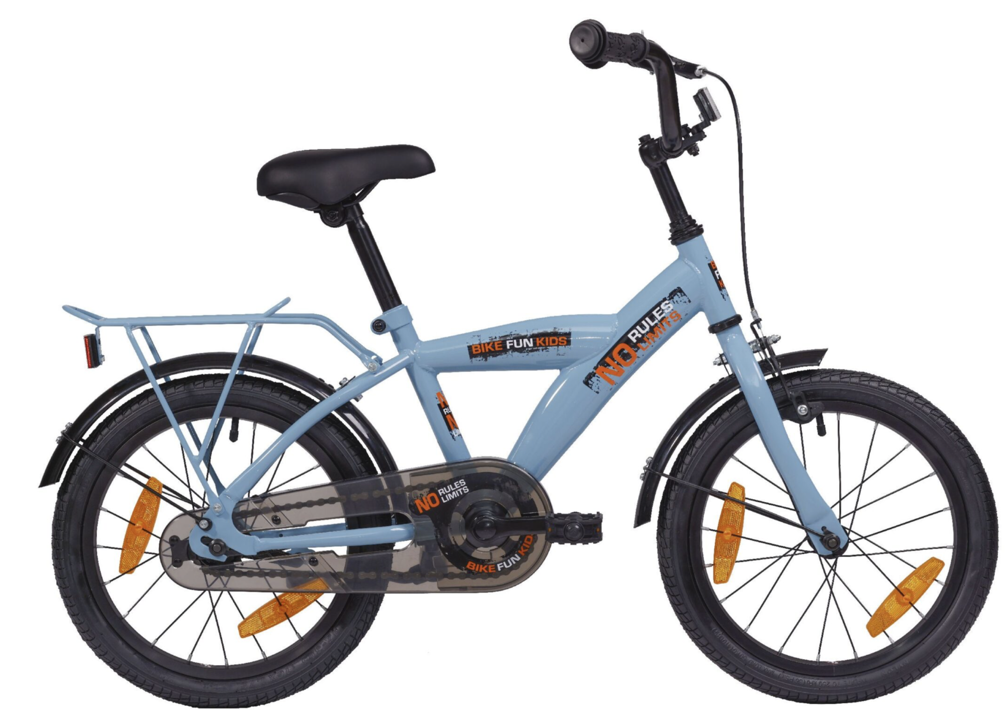 Showroom model - jongensfiets No Limit 16" Blauw 4+