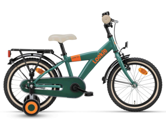 Showroom model - Loekie Booster 16" groen 4+